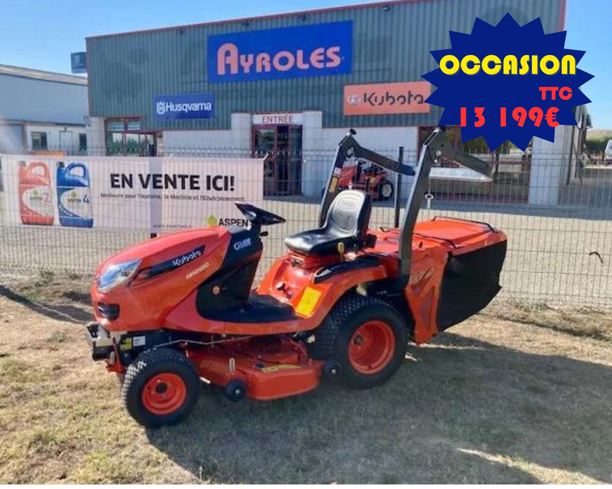 Tracteur tondeuse GR 2120